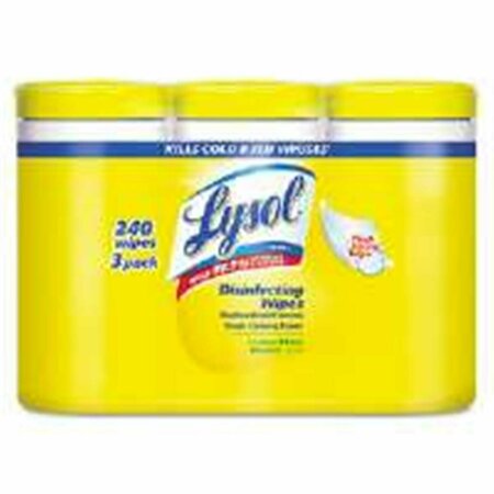 COOL KITCHEN 19200-84251 Disinfecting Wipes - Lemon and Lime Blossom - 7 x 8 CO3854800